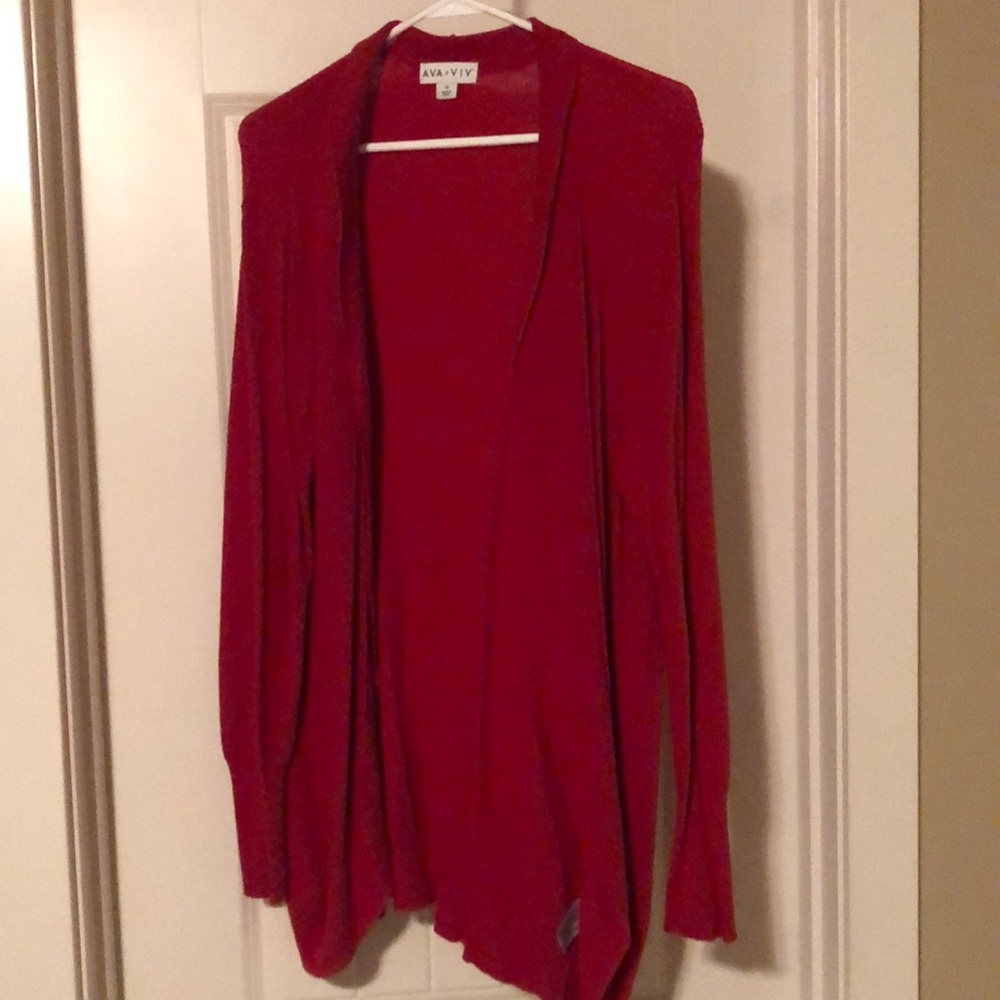 Red Cardigan